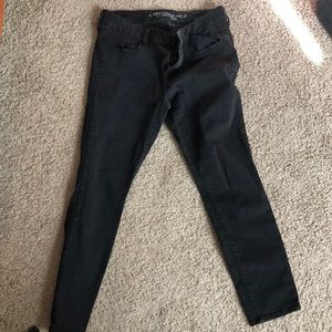Black American Eagle Jeggings